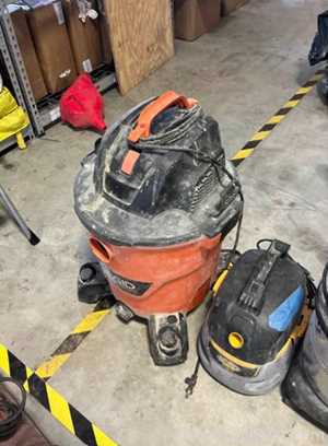 Approximately 9 Ridgid 6.0 Peak Hp Wet/Dry Vacuums