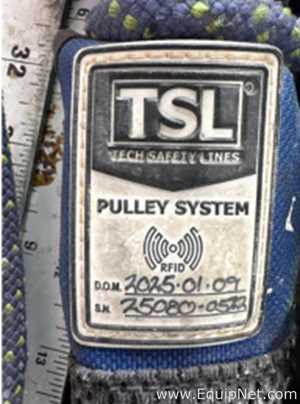 Approximately 6 Tech Safety Lines Inc 4-Feet 4 to 1 Pulley Assemblies