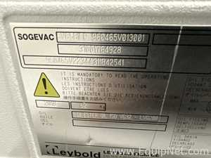 Leybold Sogevac SV 40/65 BIFC Rotary Vane Vacuum Pump