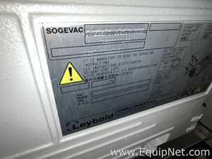 Leybold Sogevac SV 120 BIFC Rotary Vane Vacuum Pump