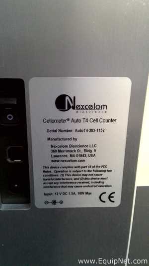 Lot of 3 Nexcelom Cellometers