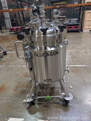 2010 Feldmeier 316L Stainless Steel 100 Liter Jacketed Pressure Vessel
