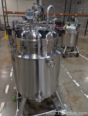 2010 Feldmeier 316L Stainless Steel 100 Liter Jacketed Pressure Vessel