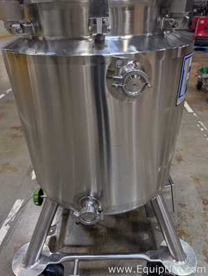 2010 Feldmeier 316L Stainless Steel 100 Liter Jacketed Pressure Vessel