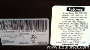 Fellowes Voyager 125 Pouch Laminator