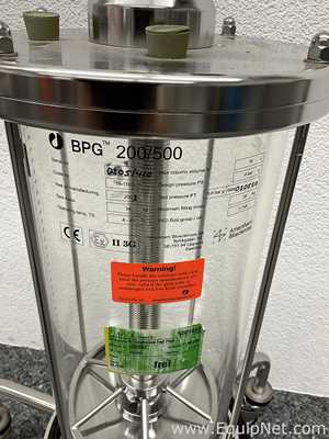 Amersham Pharmacia Biotech Inc BPG 200/500 16 Litre Chromatography Column
