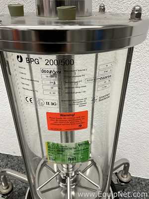Amersham Pharmacia Biotech Inc BPG 200/500 16 Litre Chromatography Column