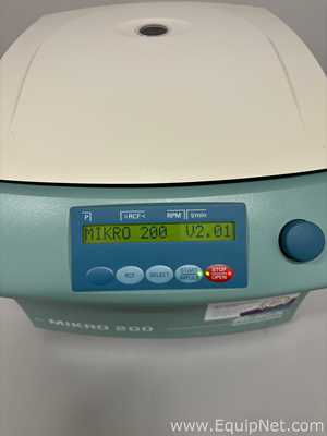 Hettich Mikro 200 Centrifuge