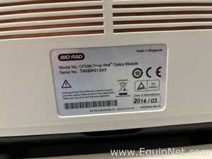 Bio-Rad CFX96 Deep Well Real-Time PCR Detection System with C1000 Touch Thermal Cycler