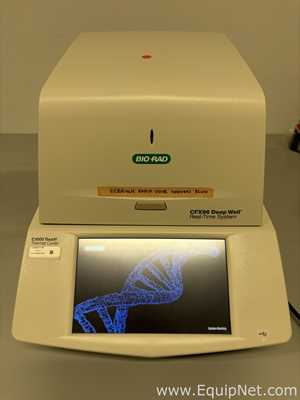 Bio-Rad CFX96 Deep Well Real-Time PCR Detection System with C1000 Touch Thermal Cycler