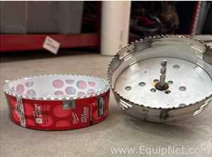 Miscellaneous Lot of Various-Sized Hole Saws