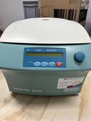 Hettich Mikro 200 Laboratory Centrifuge