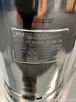 Tanque - Vaso de Pressão Rutten Engineering EB-1250-00. Sem Uso