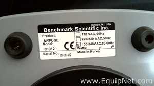 lote de  5 Centrífuga para Laboratórios Benchmark Scientific Inc. myFuge C1012
