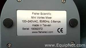 Lote de 6 Mezclador de Laboratorio Fisherbrand Mini Vortex Mixer