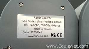 Lote de 5 Mezclador de Laboratorio Fisherbrand Mini Vortex Mixer