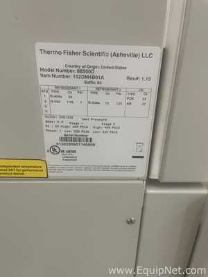 Congelador Thermo Fisher Scientific 88500D