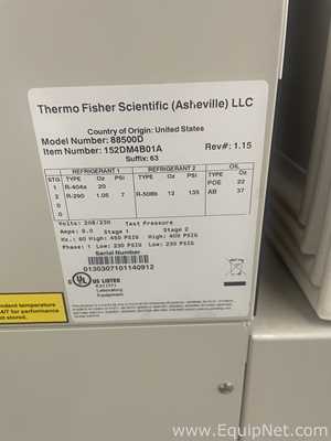 Congelador Thermo Fisher Scientific 88500D