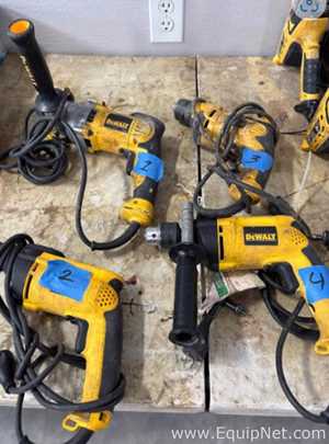 Approximately 7 DeWalt DW511 1/2-inch Hammer Drills