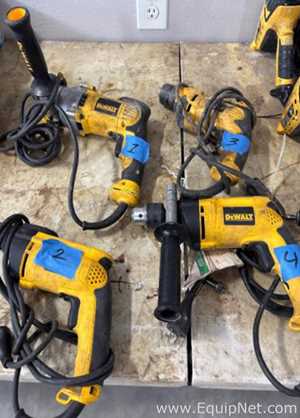 Approximately 7 DeWalt DW511 1/2-inch Hammer Drills