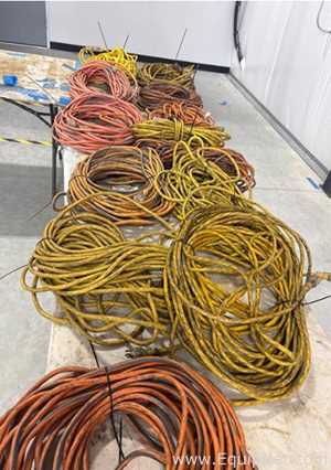 Approximately 9 100-Feet 12-Gauge Power Cord Extensions