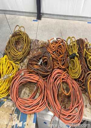 Approximately 9 100-Feet 12-Gauge Power Cord Extensions