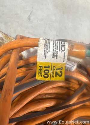 Approximately 9 100-Feet 12-Gauge Power Cord Extensions