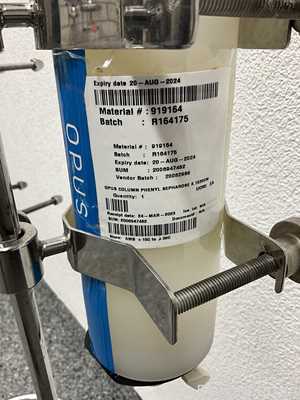 Lot of 2 Repligen OPUS Column Chromatography Columns