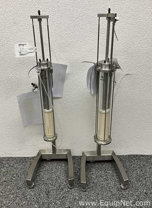 Lot of 2 Cytiva AxiChrom 70/300 and 50/300 Chromatography Columns