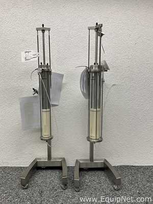 Lot of 2 Cytiva AxiChrom 70/300 and 50/300 Chromatography Columns