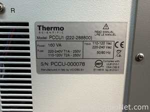 Thermo Scientific 222-288800 PCCU1 Peltier Control and Cooling Unit