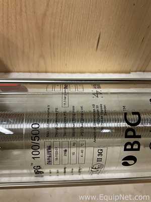 lote de  3 Coluna de Cromatografia Amersham Pharmacia Biotech Inc BPG 200/500