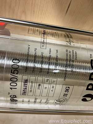 lote de  3 Coluna de Cromatografia Amersham Pharmacia Biotech Inc BPG 200/500