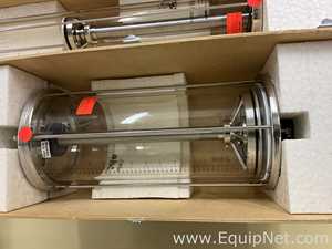 lote de  3 Coluna de Cromatografia Amersham Pharmacia Biotech Inc BPG 200/500
