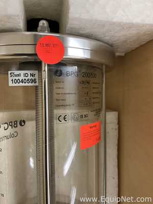 lote de  3 Coluna de Cromatografia Amersham Pharmacia Biotech Inc BPG 200/500