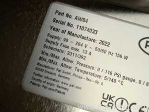 Unused Pall Life Sciences Palltronic AquaWIT IV Filter Integrity Test System