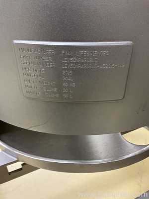 Recipiente de Mistura aço inox Pall Life Sciences LEV50NR420SLC.  50 Litros