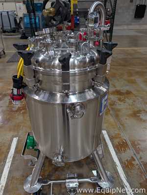 2010 Feldmeier 316L Stainless Steel 100 Liter Jacketed Pressure Vessel