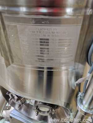 2010 Feldmeier 316L Stainless Steel 100 Liter Jacketed Pressure Vessel