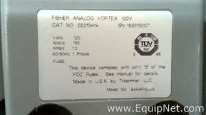 Lote de 6 Agitador Fisherbrand ANALOG VORTEX 002215414