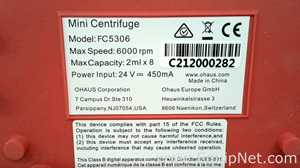 Lot of 4 Mini Centrifuges