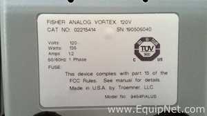 Lote de 6 Agitador Fisherbrand ANALOG VORTEX 002215414
