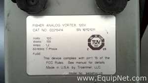 Lote de 5 Agitador Fisher Scientific 02215414