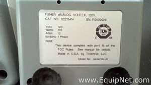 Lote de 4 Agitador Fisher Scientific 02215414
