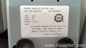 Lote de 4 Agitador Fisher Scientific 02215414