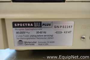 Bucher Biotec Spectra Max Plus Microplate Spectrophotometer
