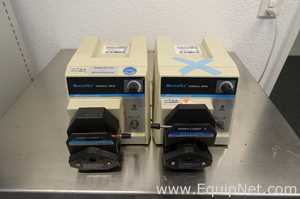 Lot of 2 Cole-Parmer Masterflex LS Peristaltic Pumps Console Drive and Easy-Load II Heads