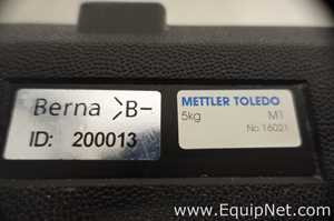 Lot of 2 Mettler Toledo 5KG Stainless Steel Calibration Knob Weights