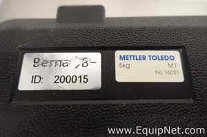 Lot of 2 Mettler Toledo 5KG Stainless Steel Calibration Knob Weights