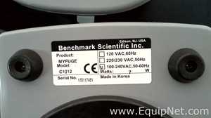 lote de  6 Centrífuga para Laboratórios Benchmark Scientific Inc. myFuge C1012